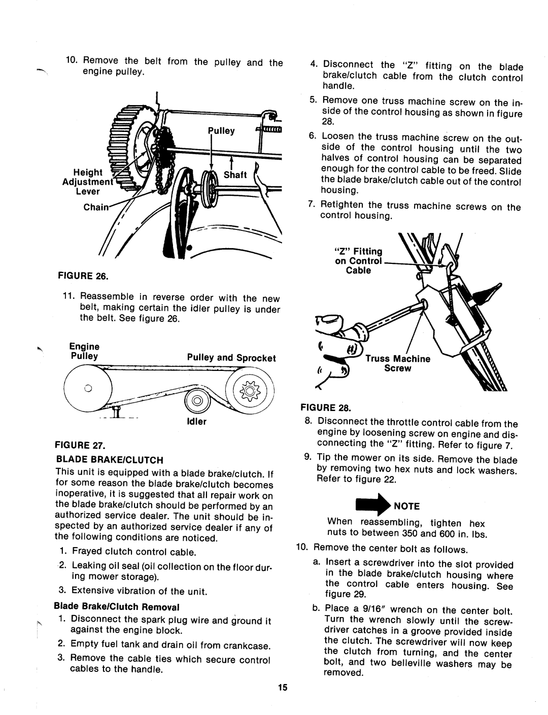 MTD 125-364-000 manual 