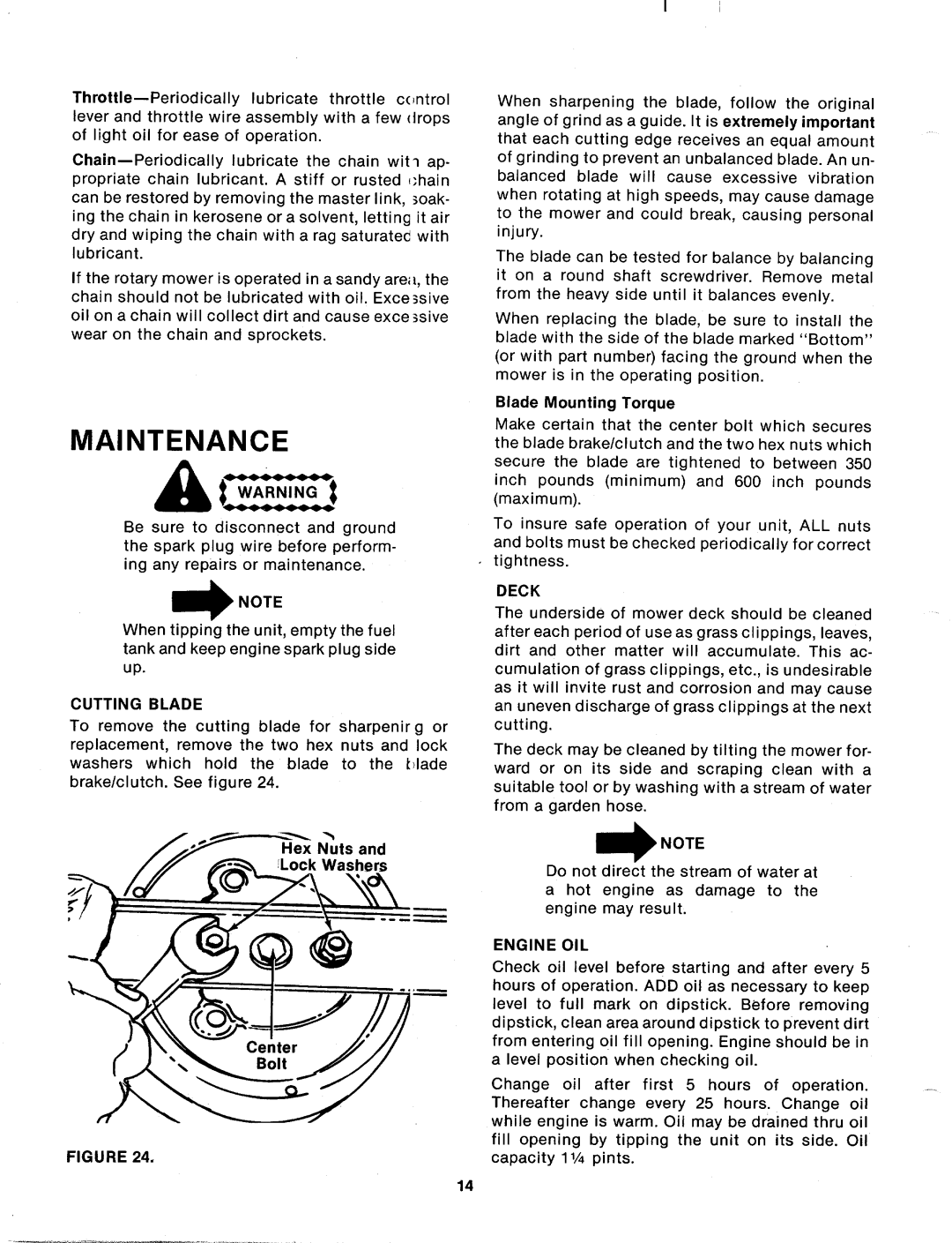 MTD 125-365-000 manual 