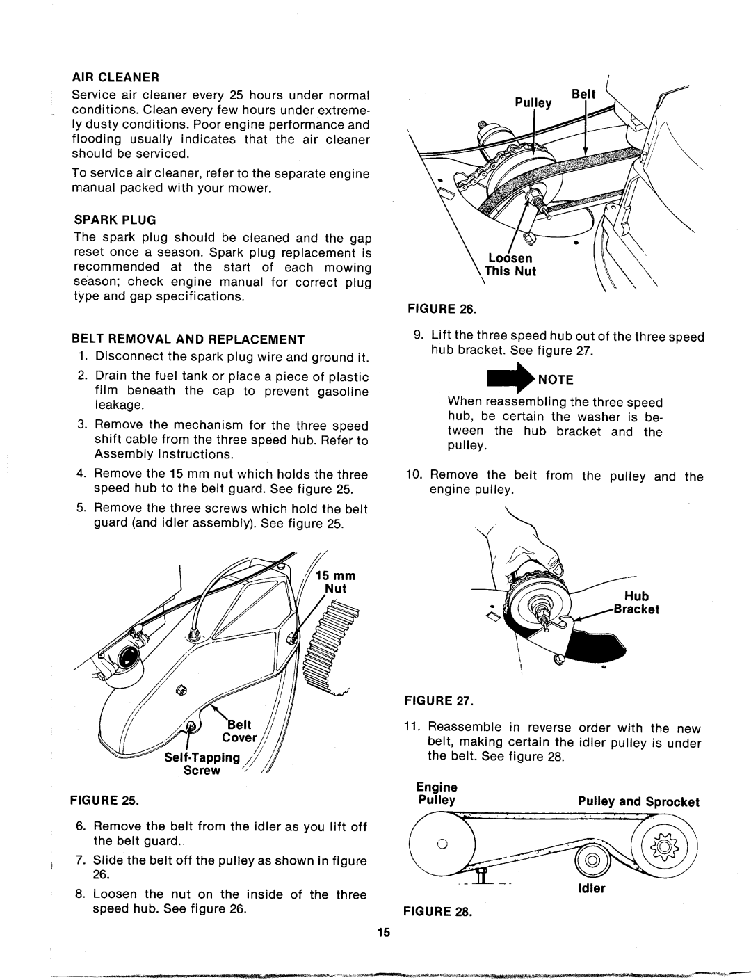 MTD 125-365-000 manual 