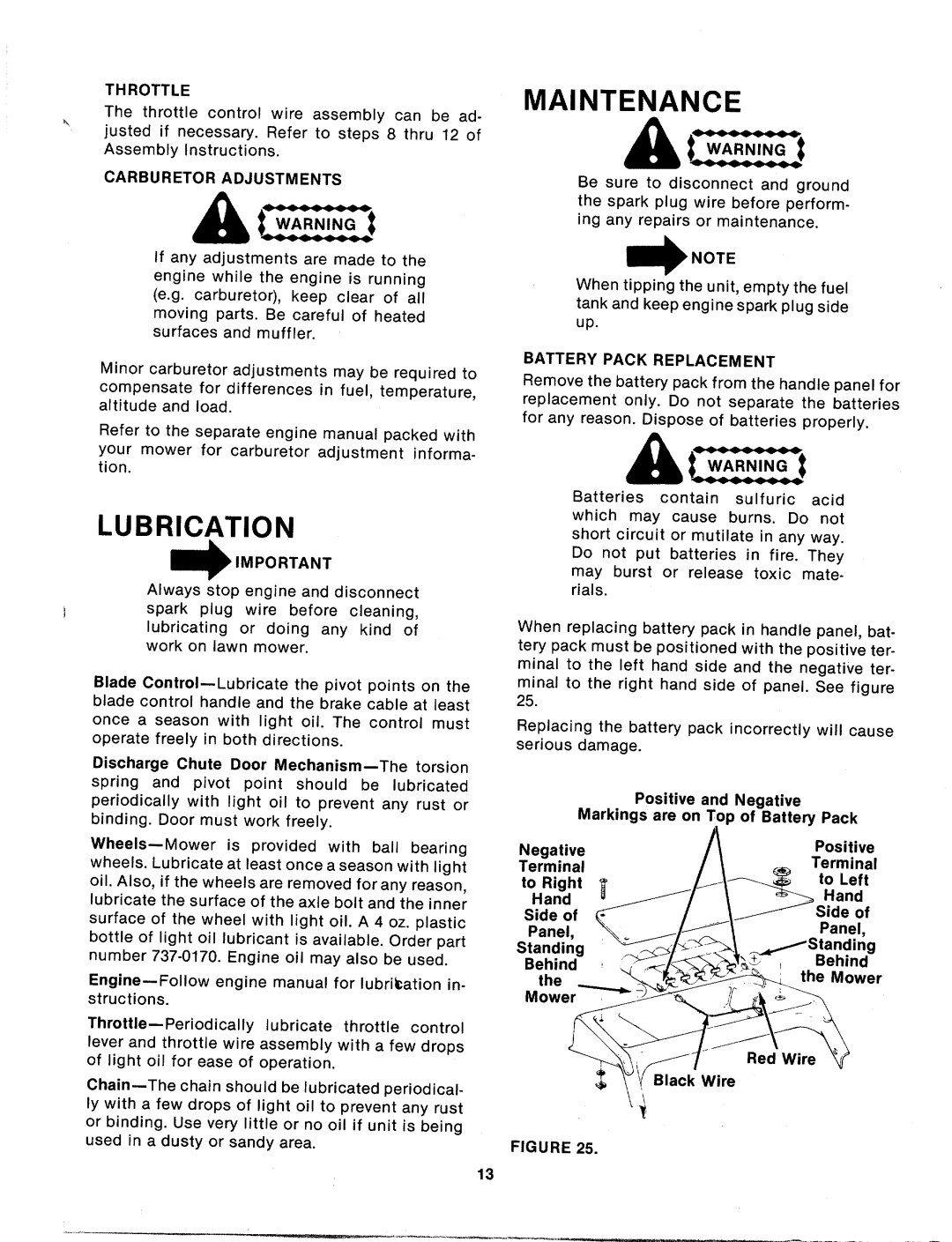 MTD 125-366-000 manual 