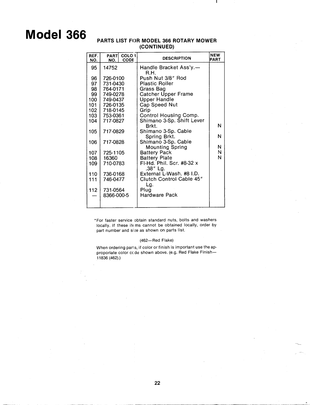 MTD 125-366-000 manual 