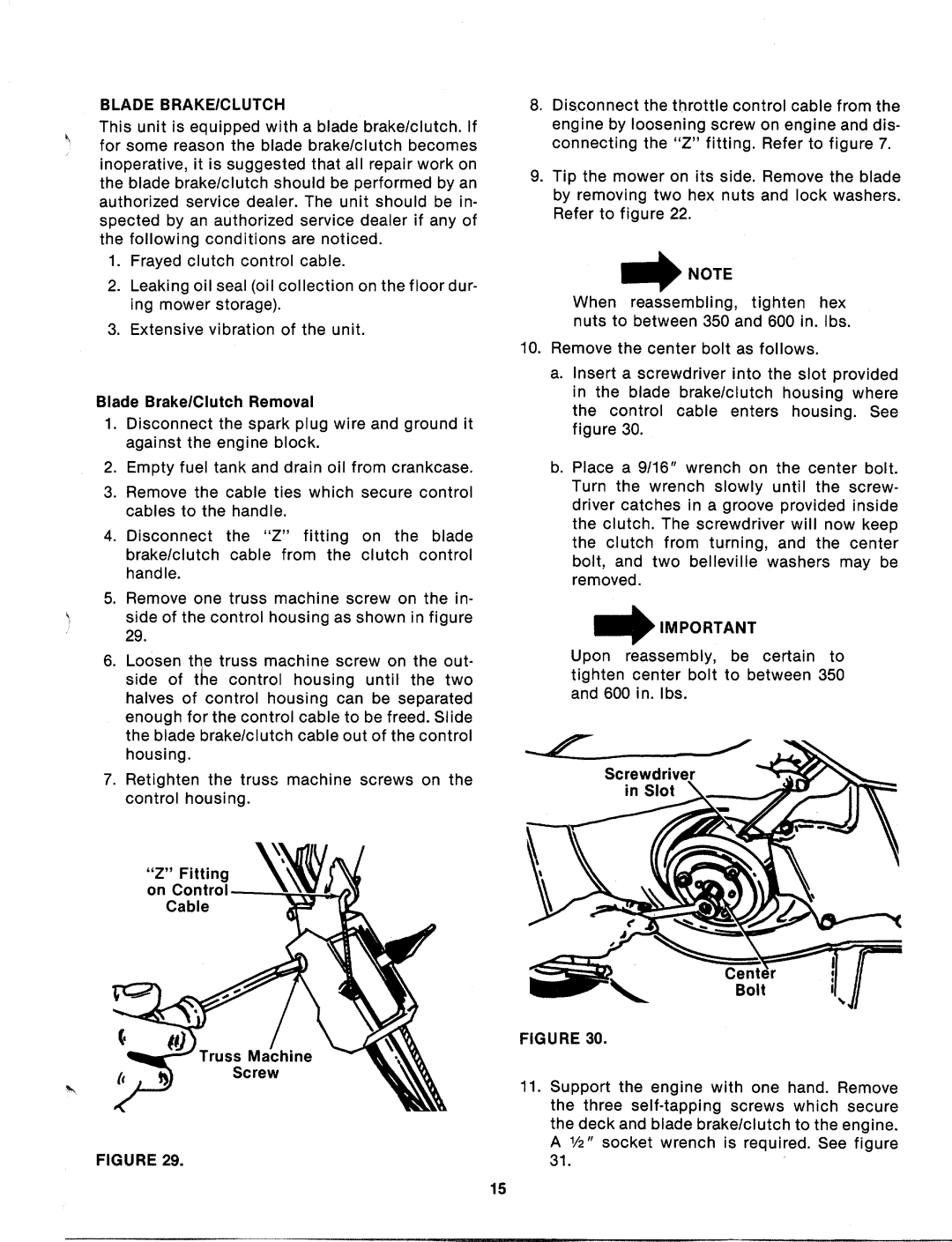 MTD 125-374-000 manual 