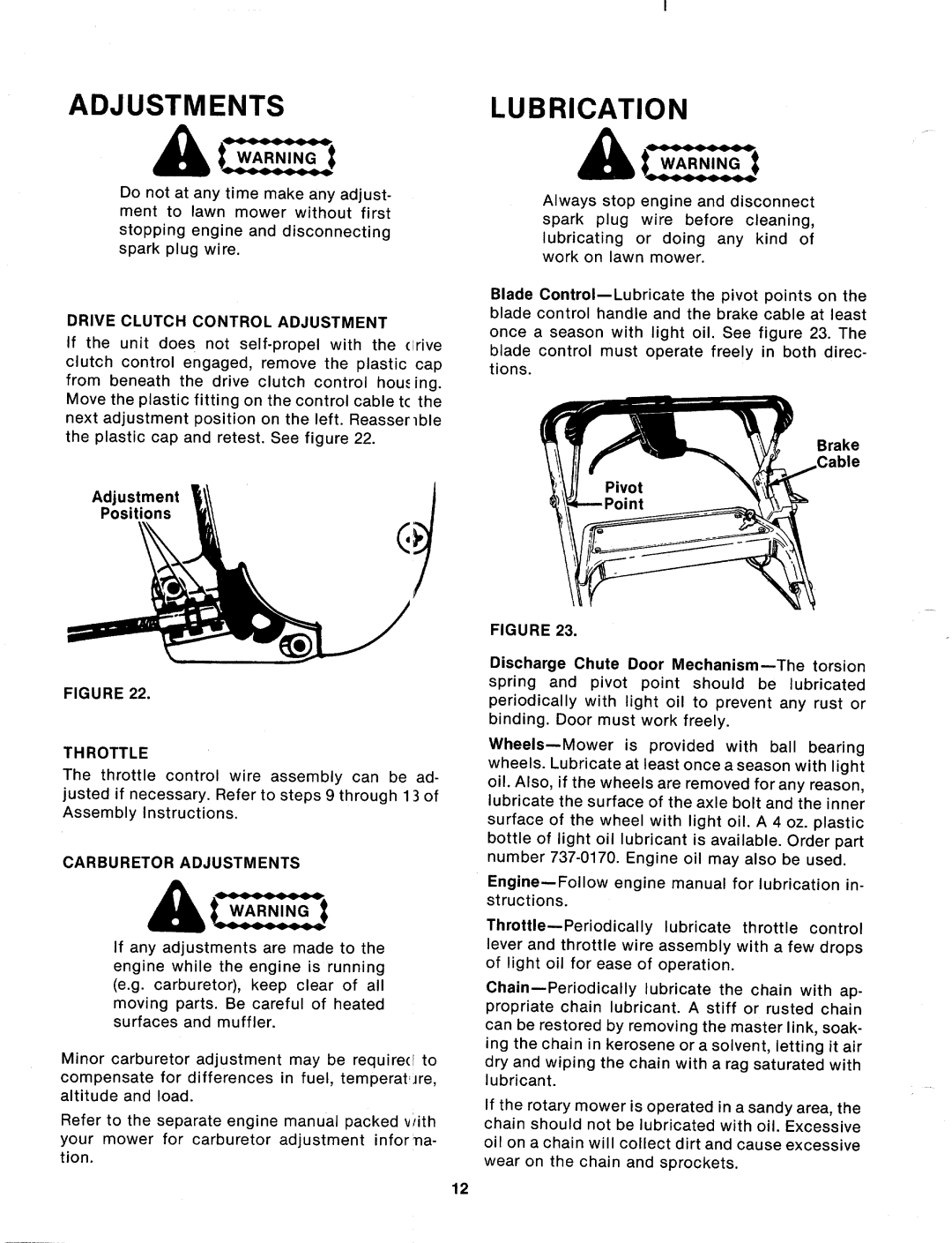 MTD 125-376-000 manual 