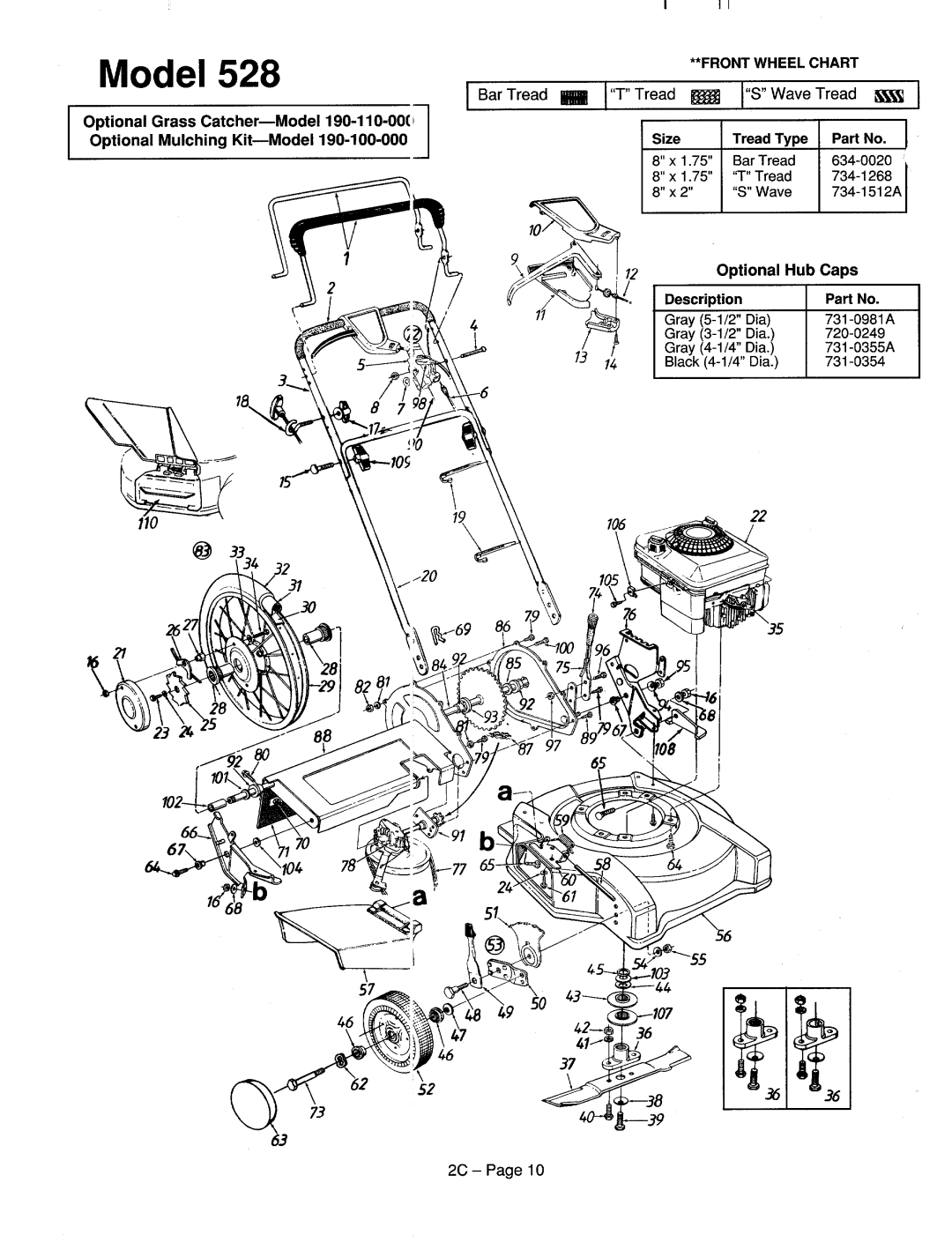 MTD 125-487G000, 125-488R000, 125-528C000, 125-528P000, 125-478R000 manual 