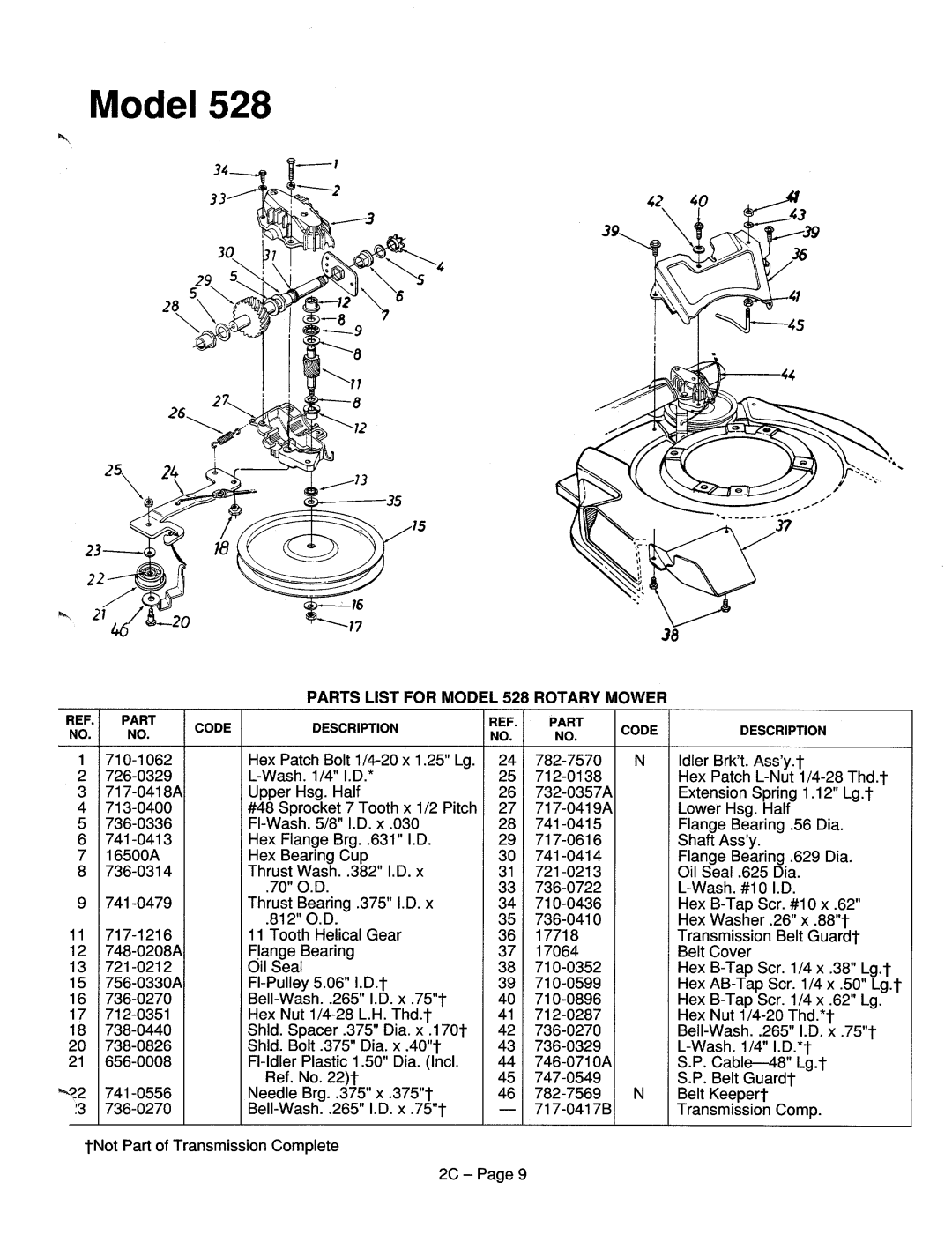 MTD 125-528C000, 125-528P000, 125-487G000, 125-488R000, 125-478R000 manual 