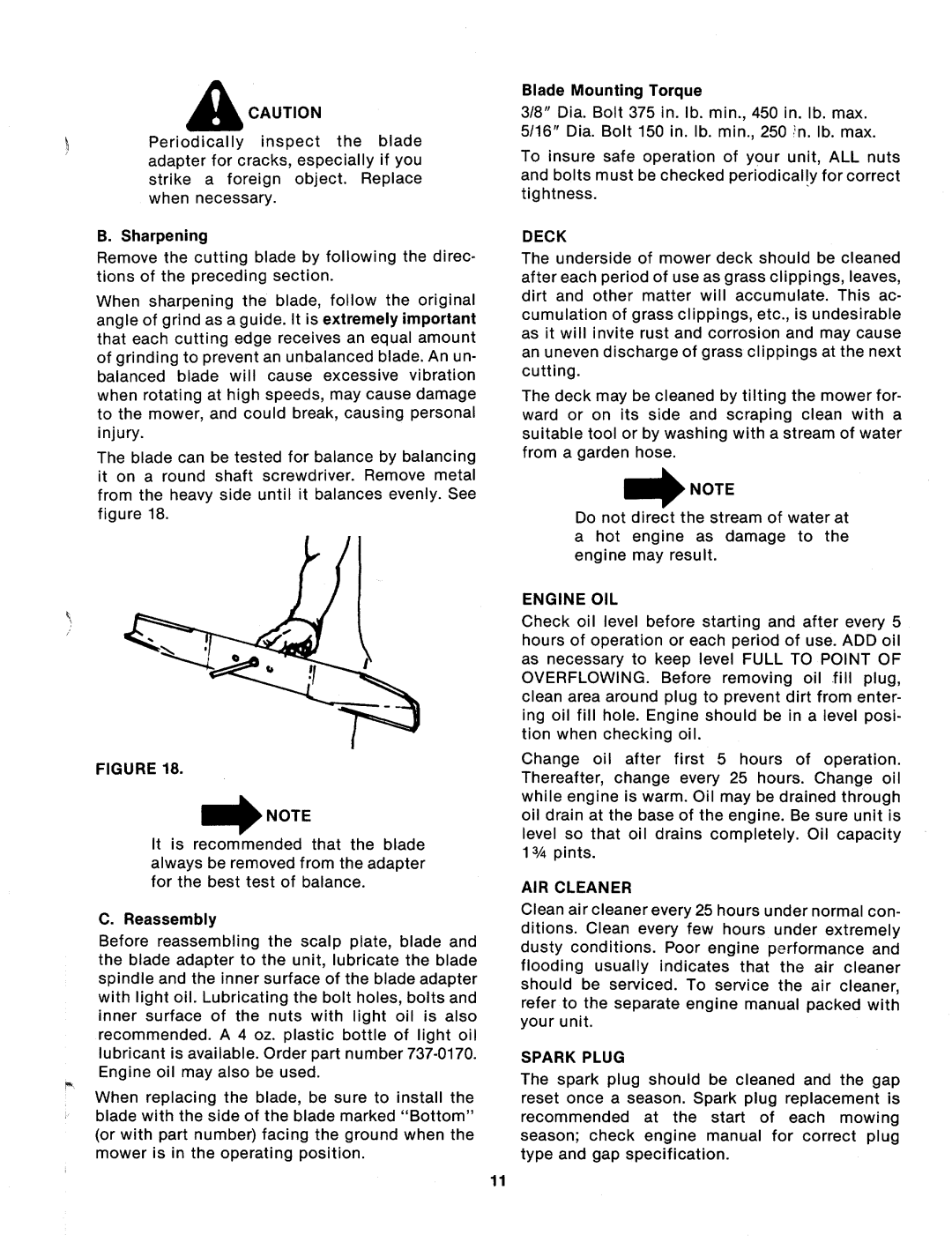 MTD 125-553-000 manual 