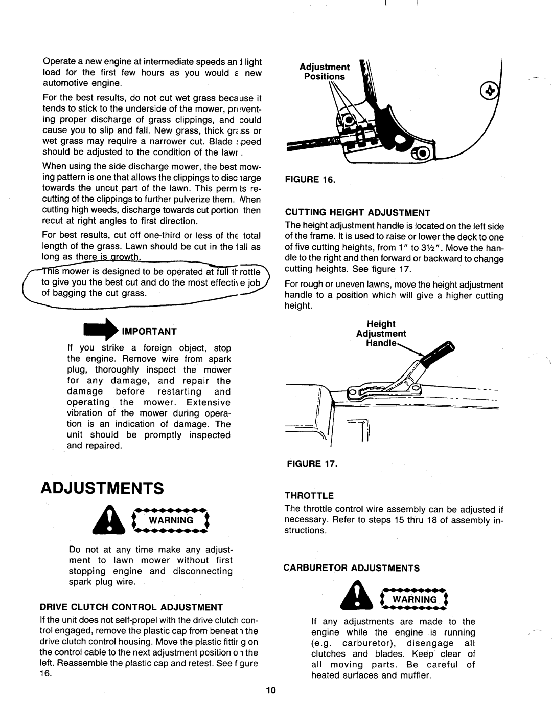 MTD 12560C, 126-560-000 manual 