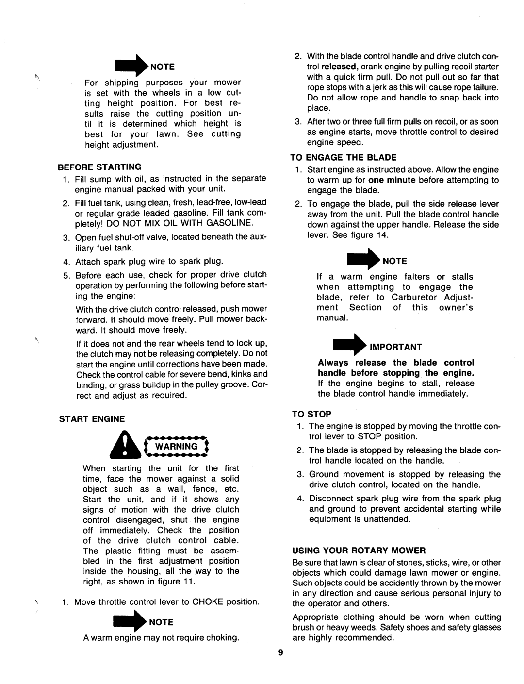 MTD 126-560-000, 12560C manual 