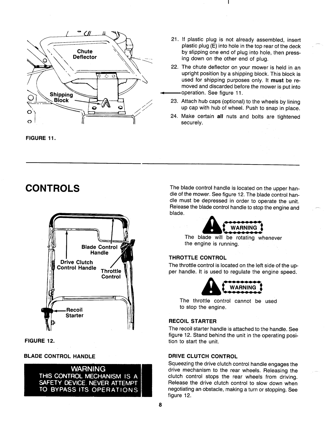 MTD 126-222-000, 126-220-000 manual 