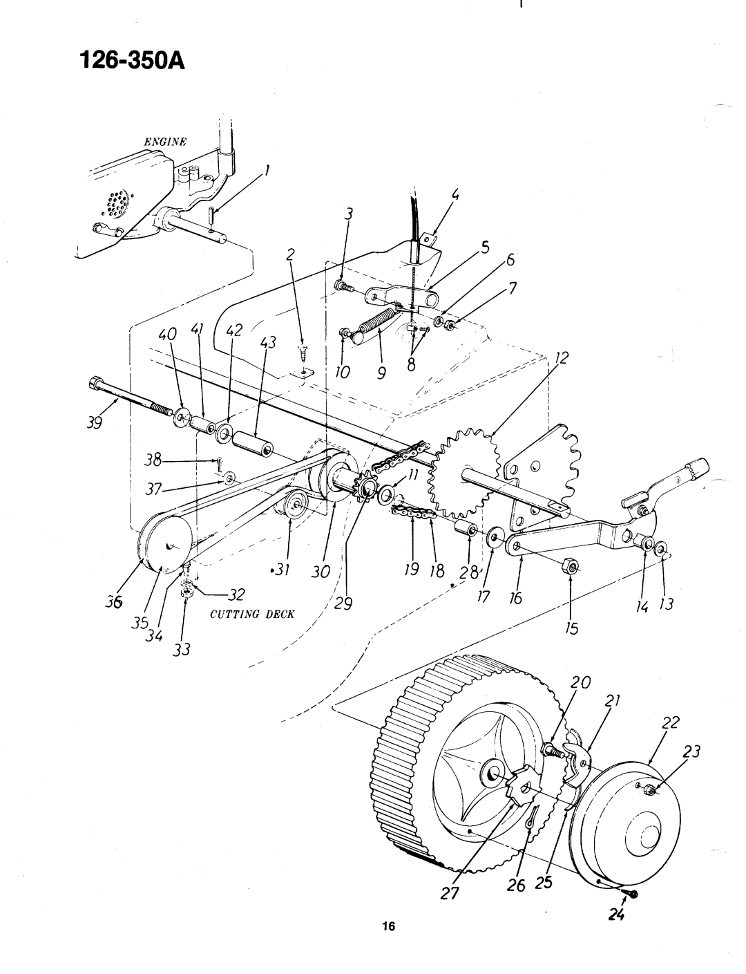 MTD 126-350A manual 