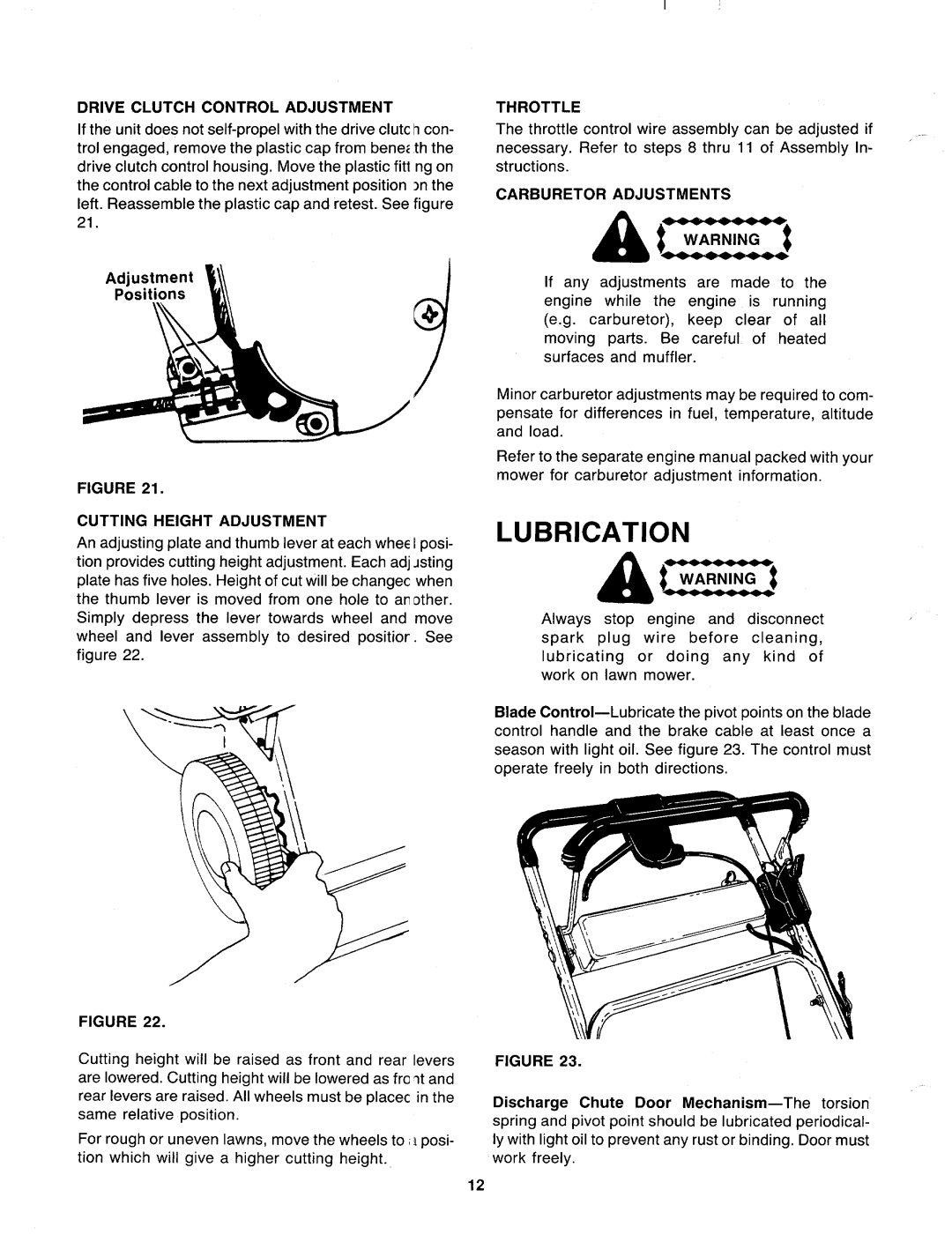 MTD 126-366-000 manual 