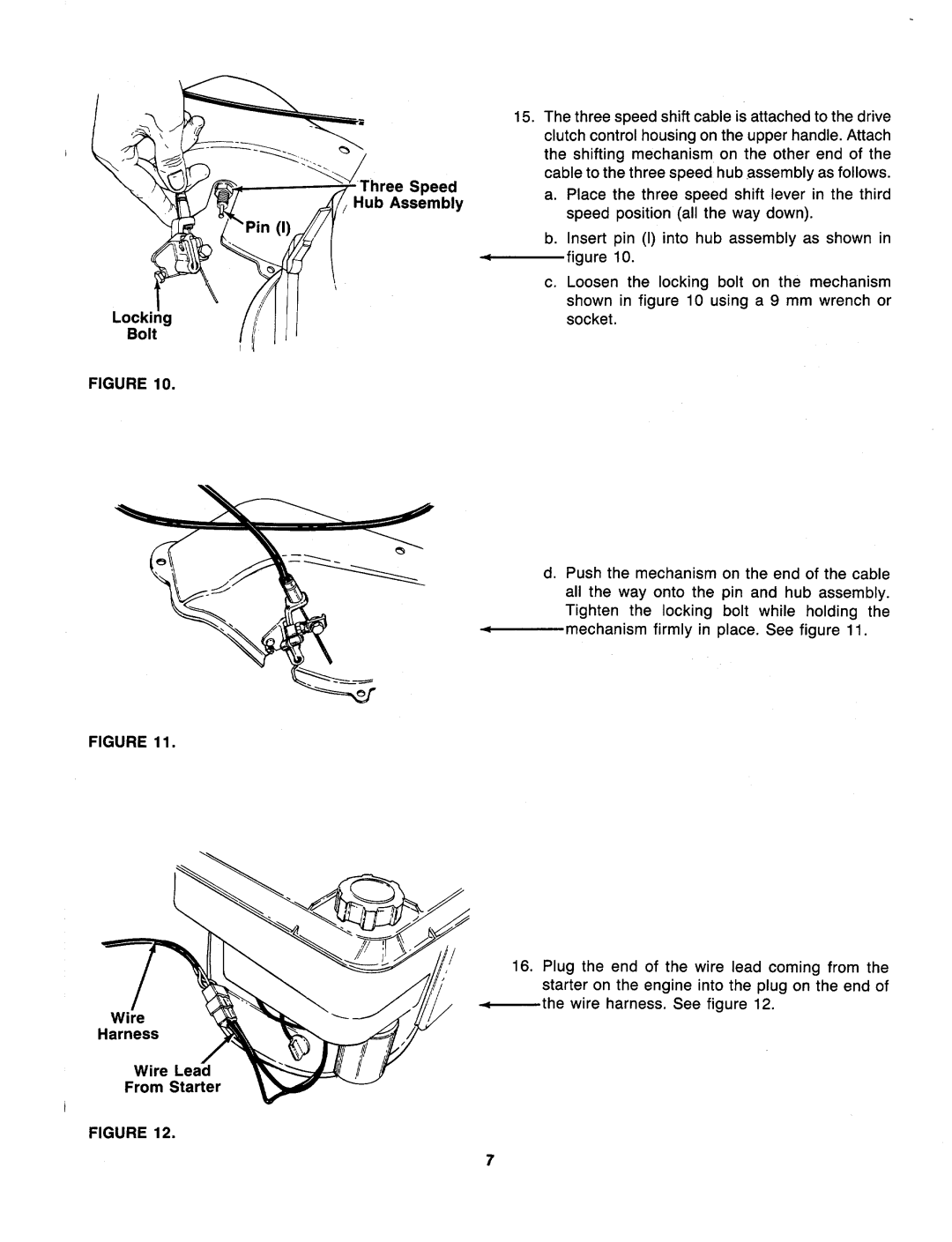 MTD 126-367-000 manual 