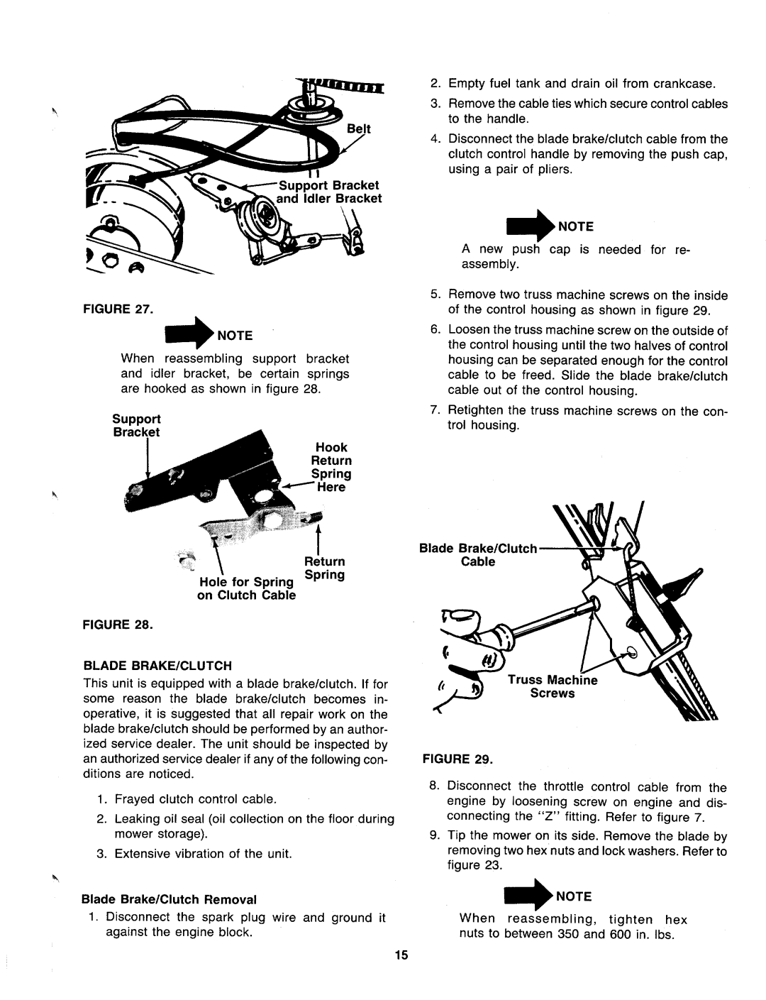 MTD 126-374-000 manual 