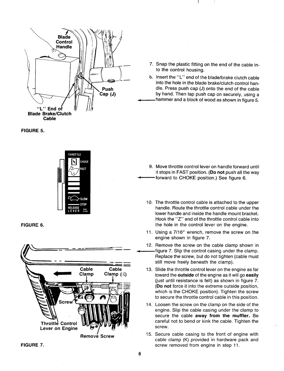 MTD 126-374-000 manual 