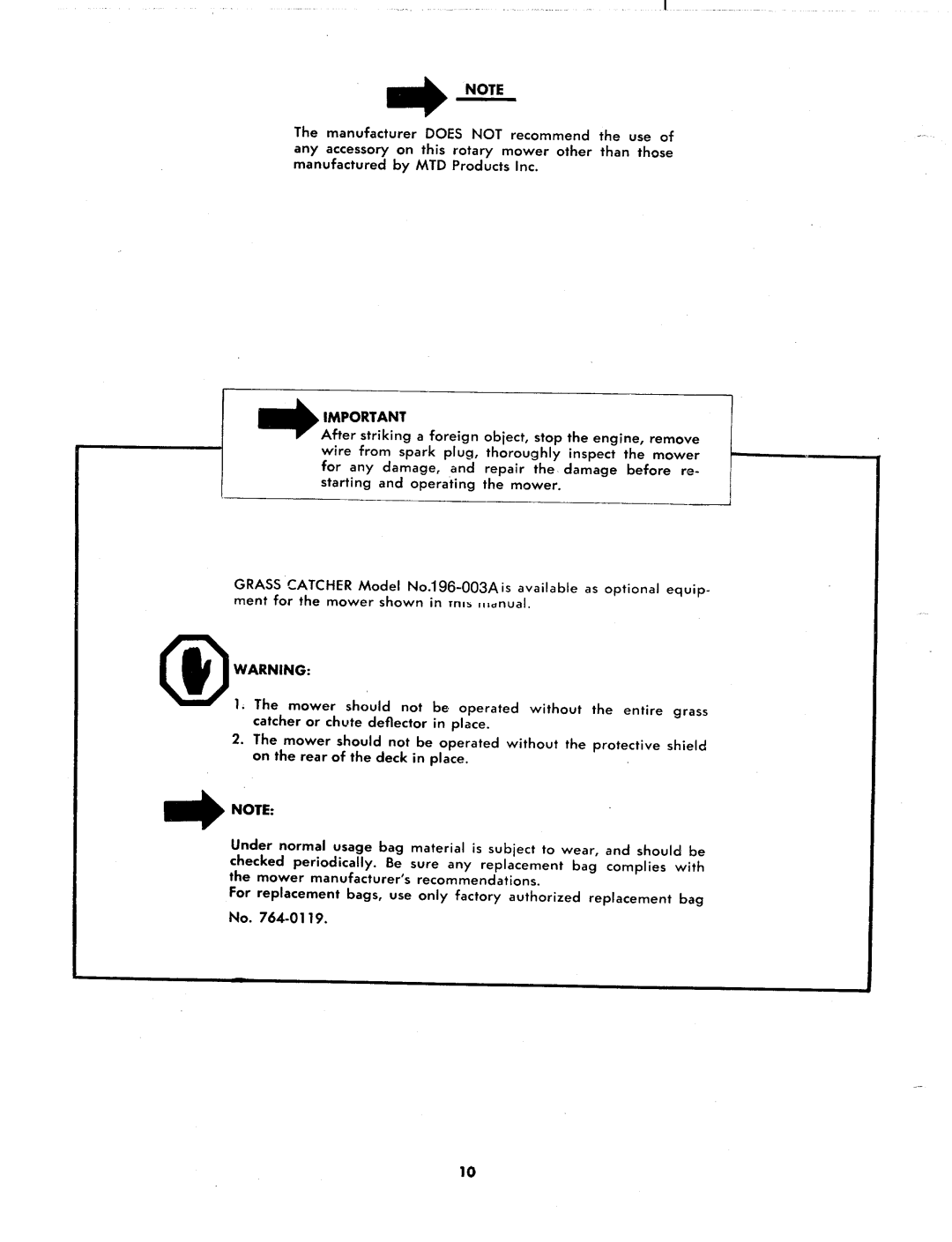 MTD 126-550A manual 