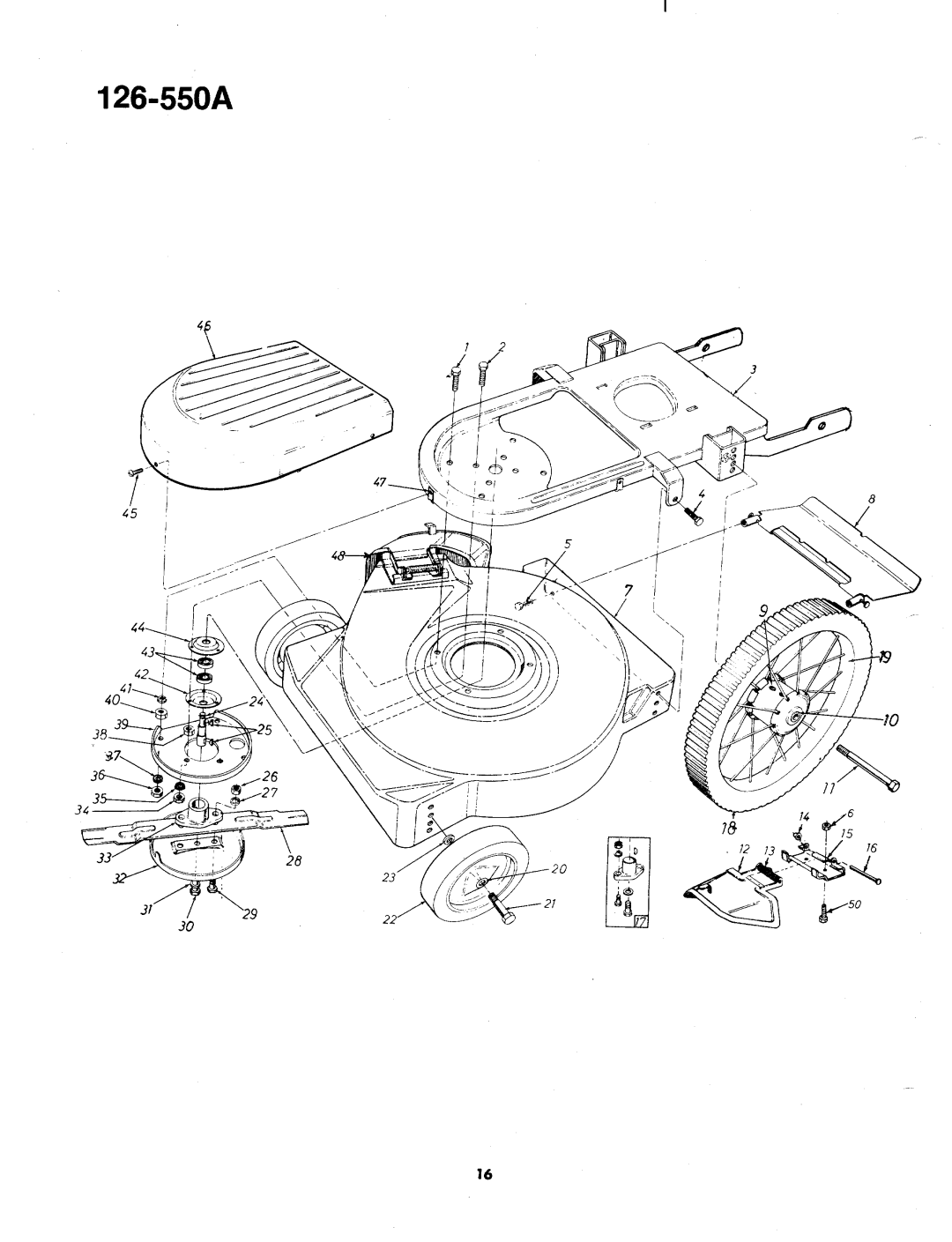 MTD 126-550A manual 