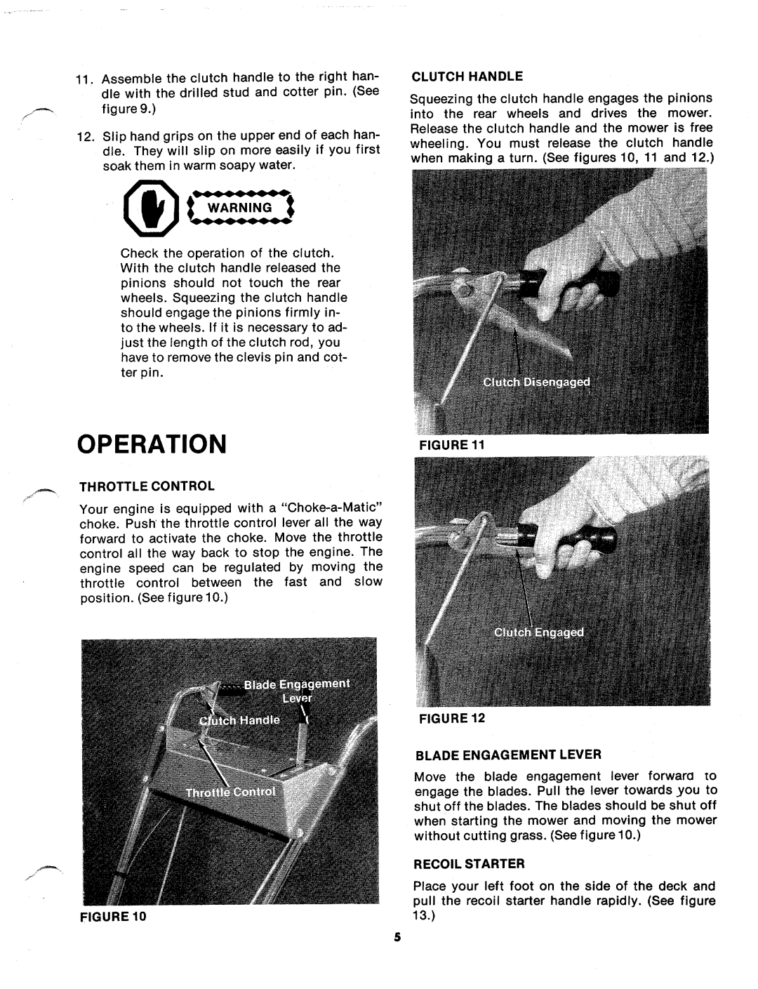 MTD 126-550A manual 