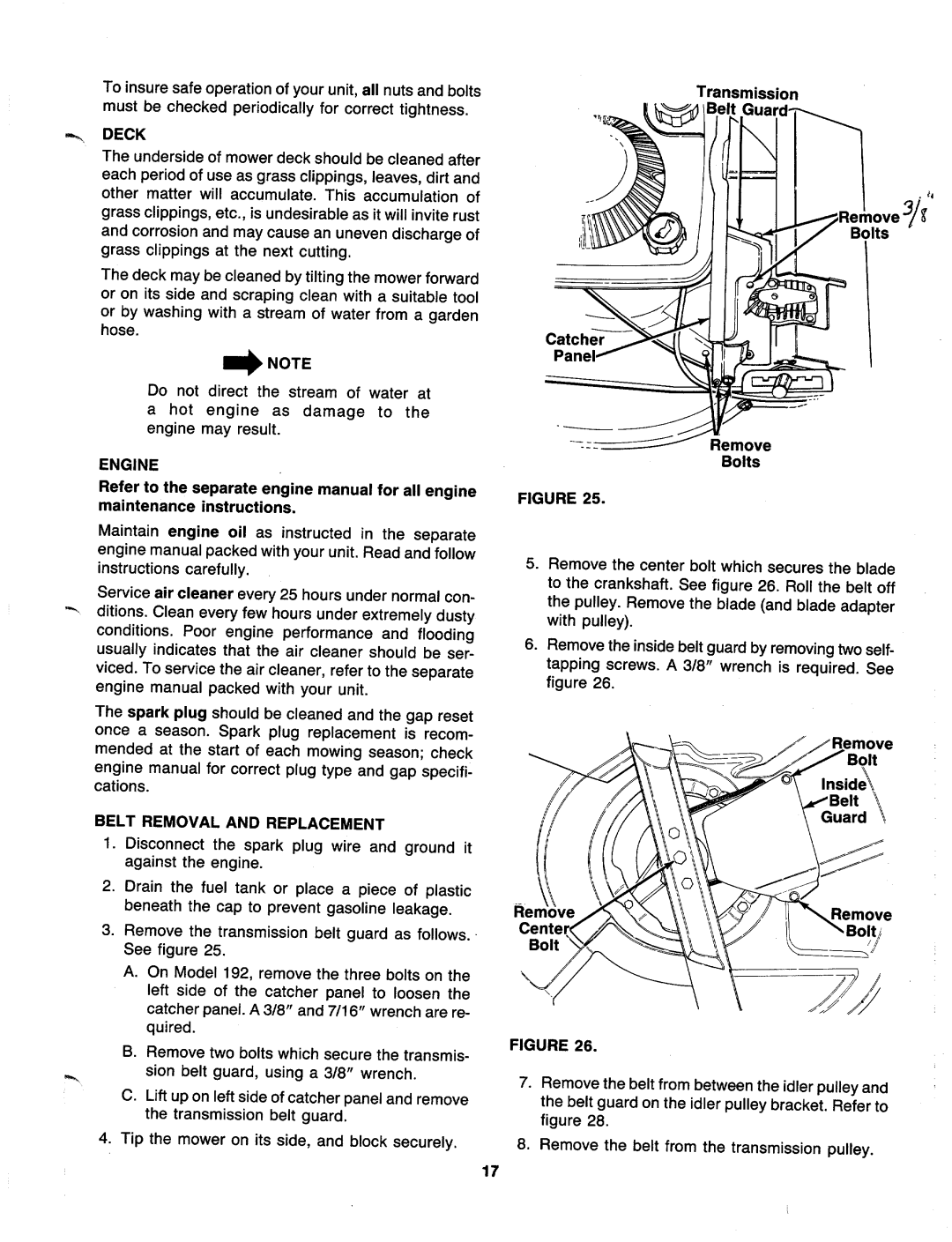 MTD 127-182-000, 127-192-000 manual 