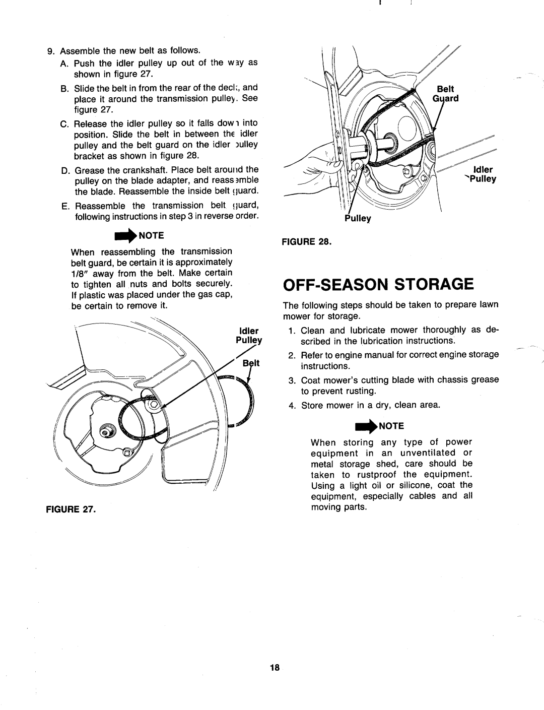 MTD 127-192-000, 127-182-000 manual 