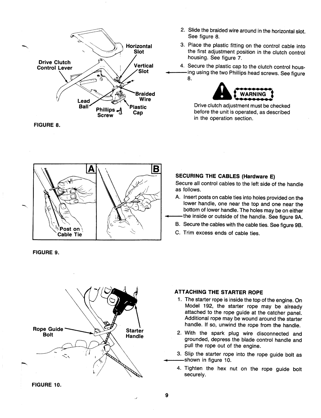 MTD 127-182-000, 127-192-000 manual 