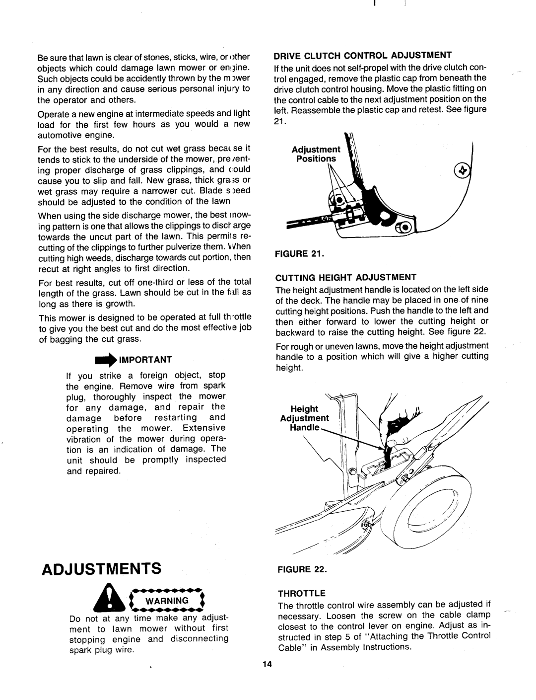 MTD 127-196-000 manual 