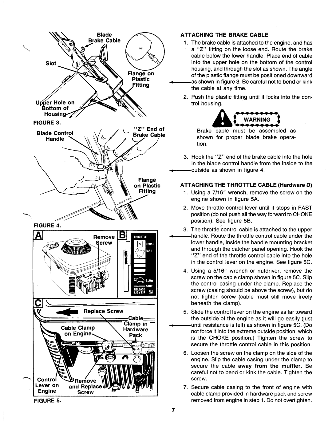 MTD 127-196-000 manual 