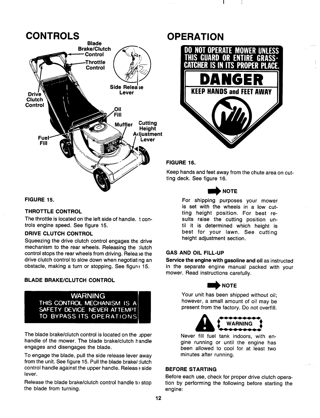 MTD 127-214-000, 127-204-000 manual 