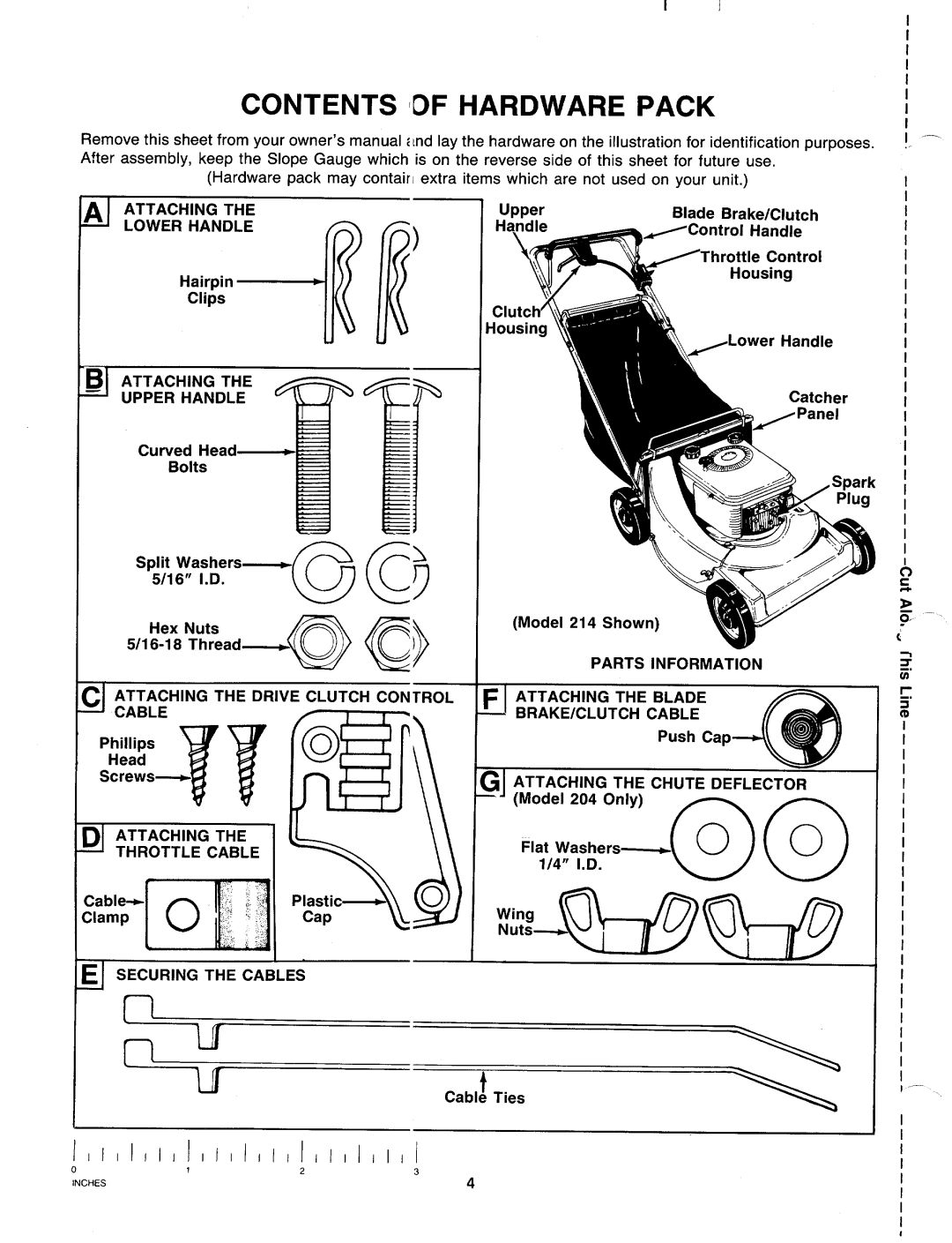 MTD 127-214-000, 127-204-000 manual 