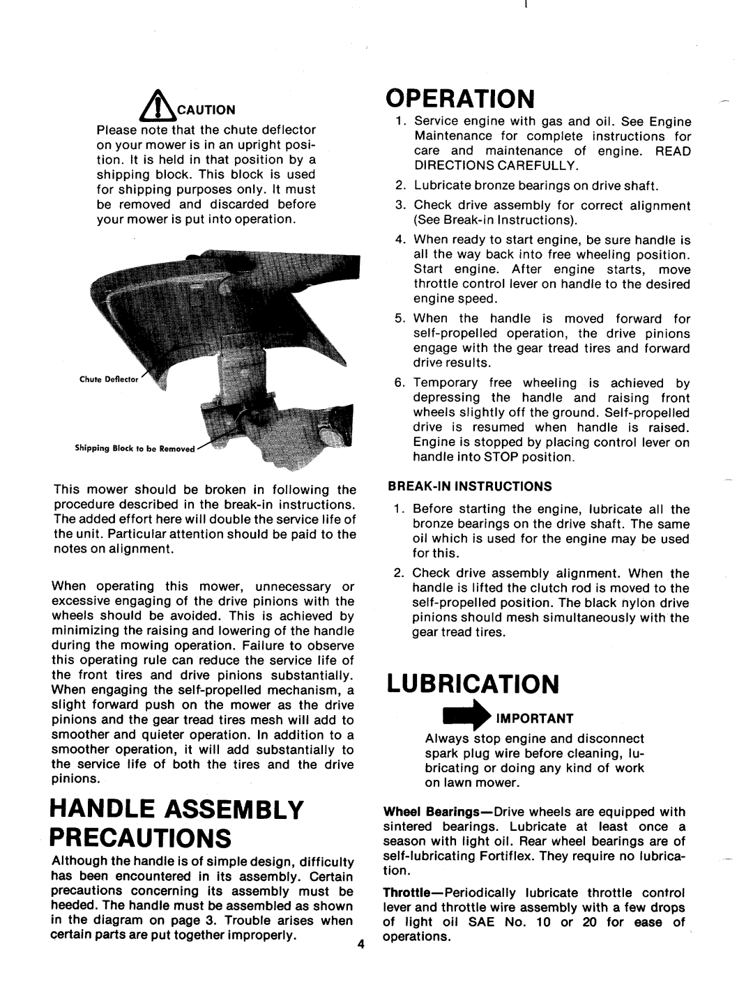 MTD 127-230A manual 