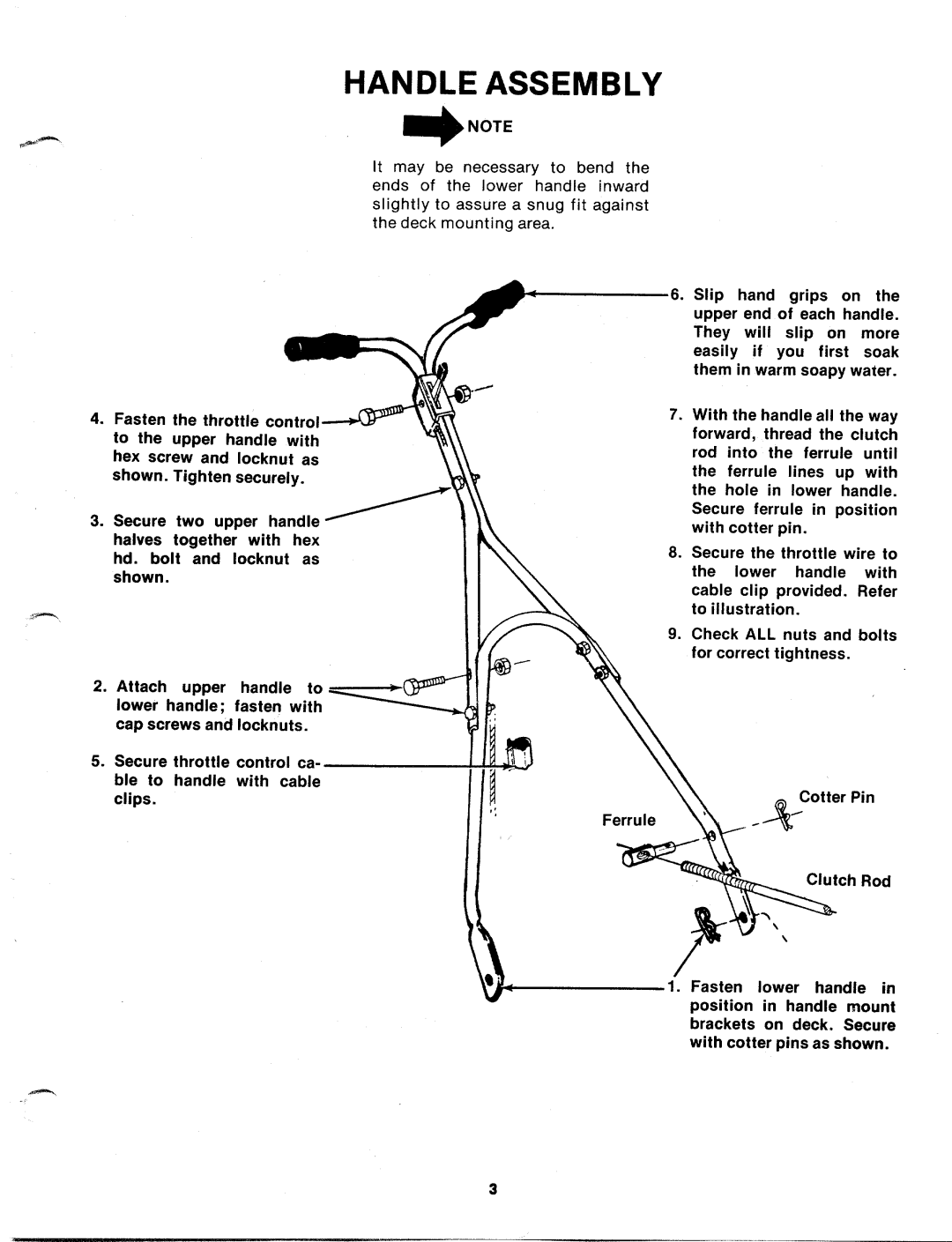 MTD 127-260-300, 127-260A manual 