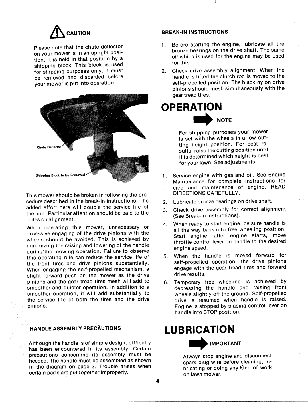 MTD 127-260A, 127-260-300 manual 