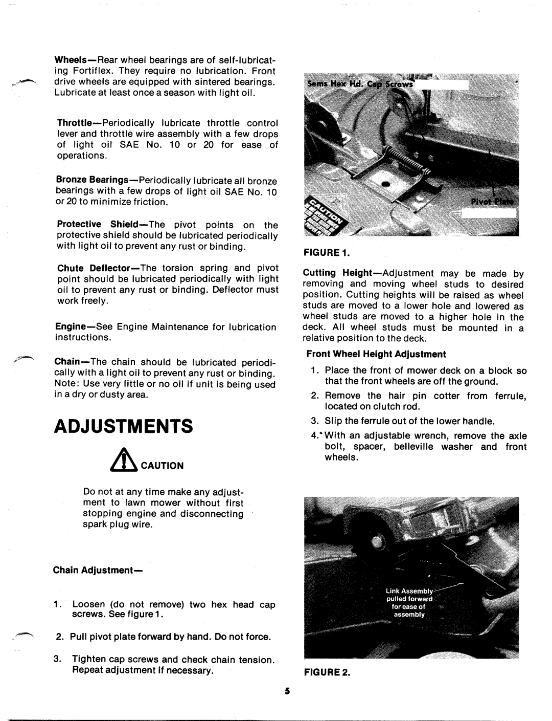 MTD 127-260-300, 127-260A manual 