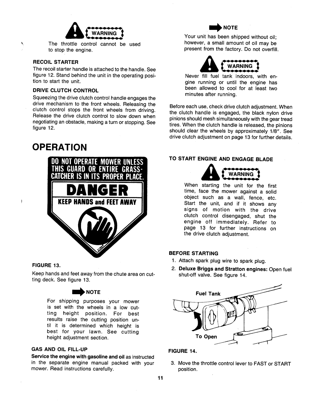 MTD 127-260-000, 127-262-000 manual 