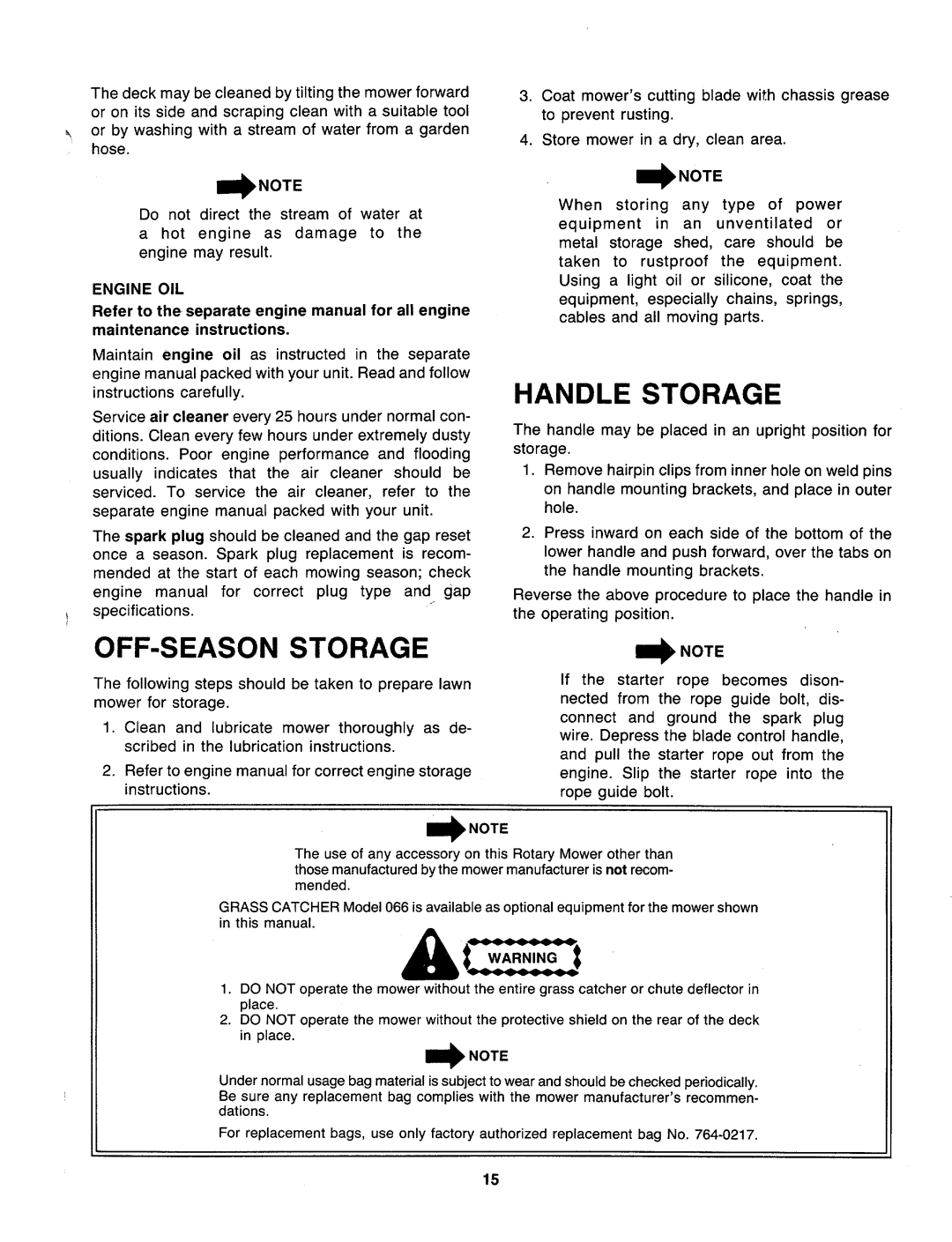 MTD 127-260-000, 127-262-000 manual 