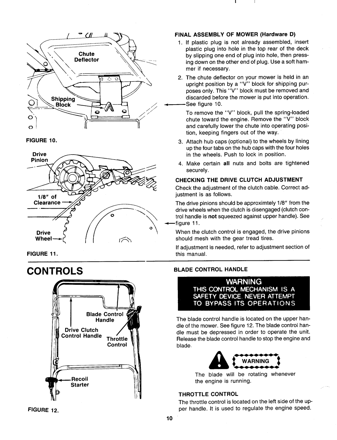 MTD 127-282-000, 127-280-000 manual 