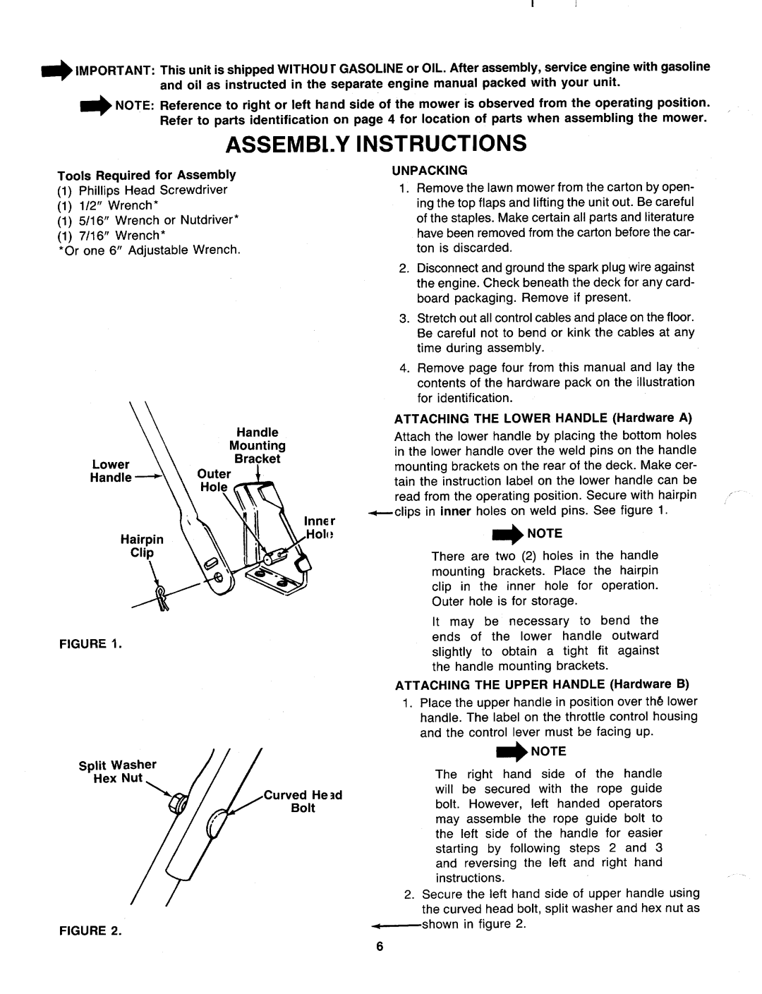 MTD 127-282-000, 127-280-000 manual 