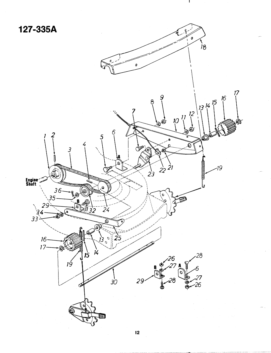 MTD 127-335-300, 127-335A manual 