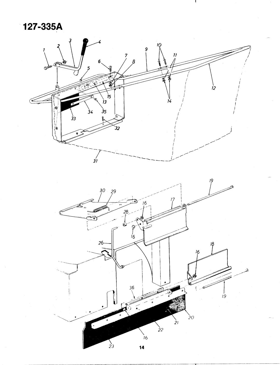 MTD 127-335-300, 127-335A manual 