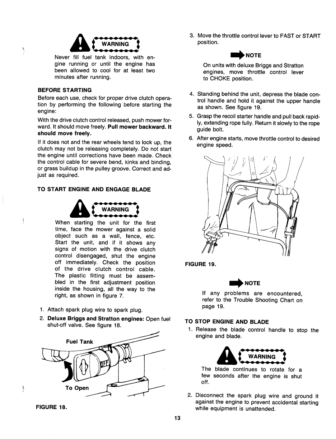 MTD 127-362-000 manual 