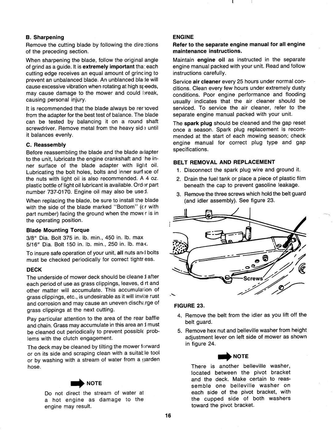 MTD 127-362-000 manual 