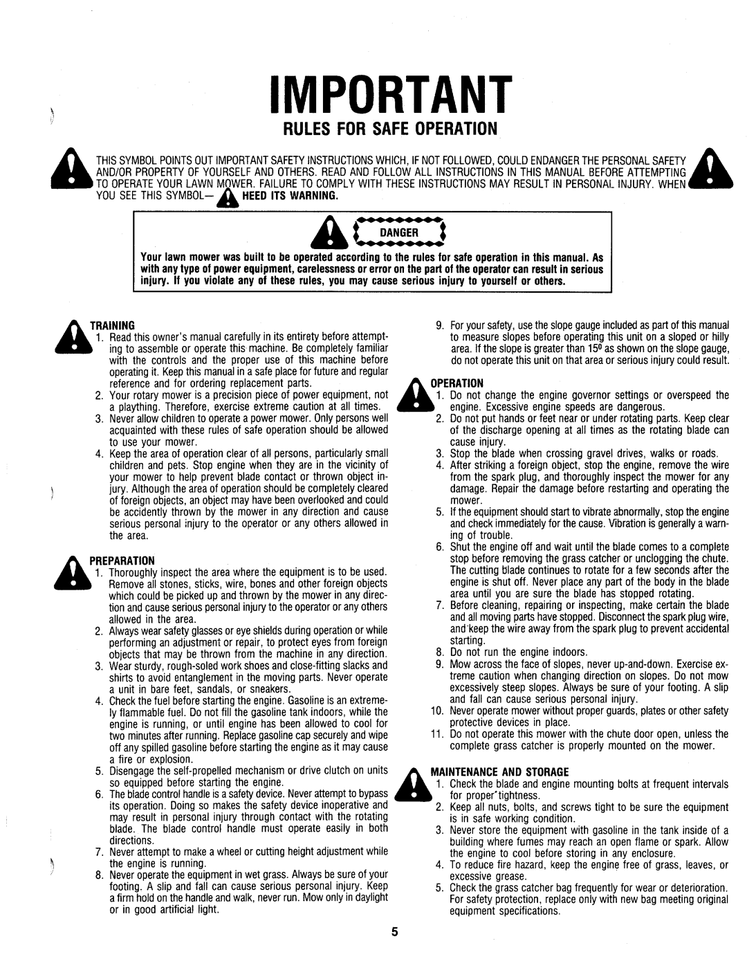 MTD 127-362-000 manual 