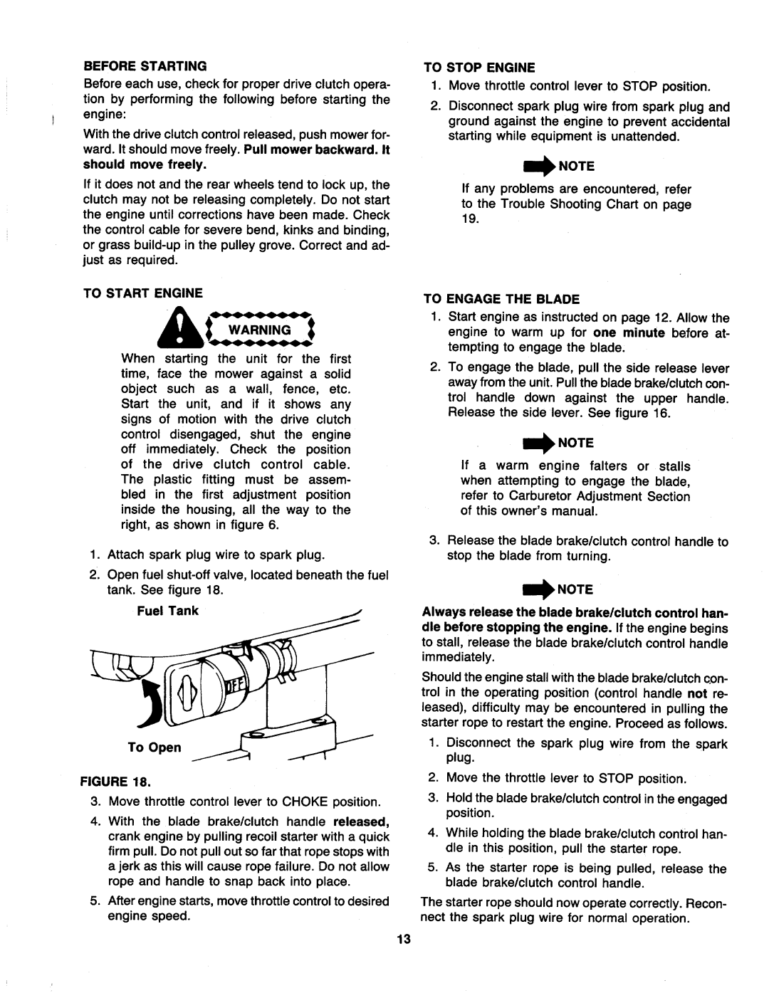 MTD 127-365-000 manual 