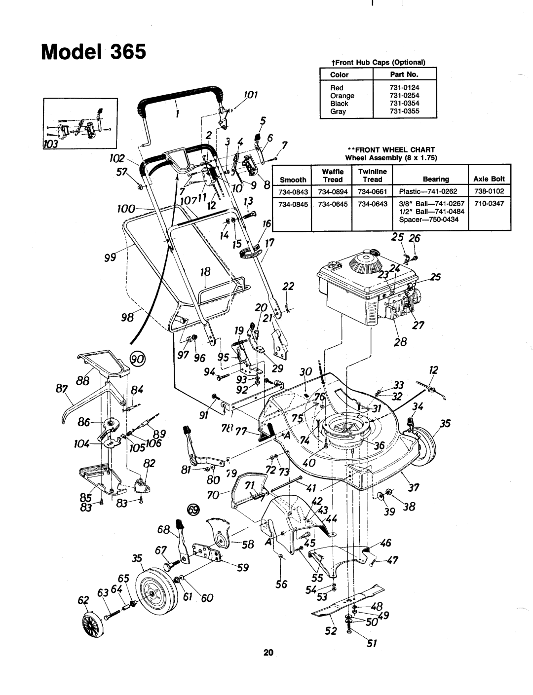 MTD 127-365-000 manual 