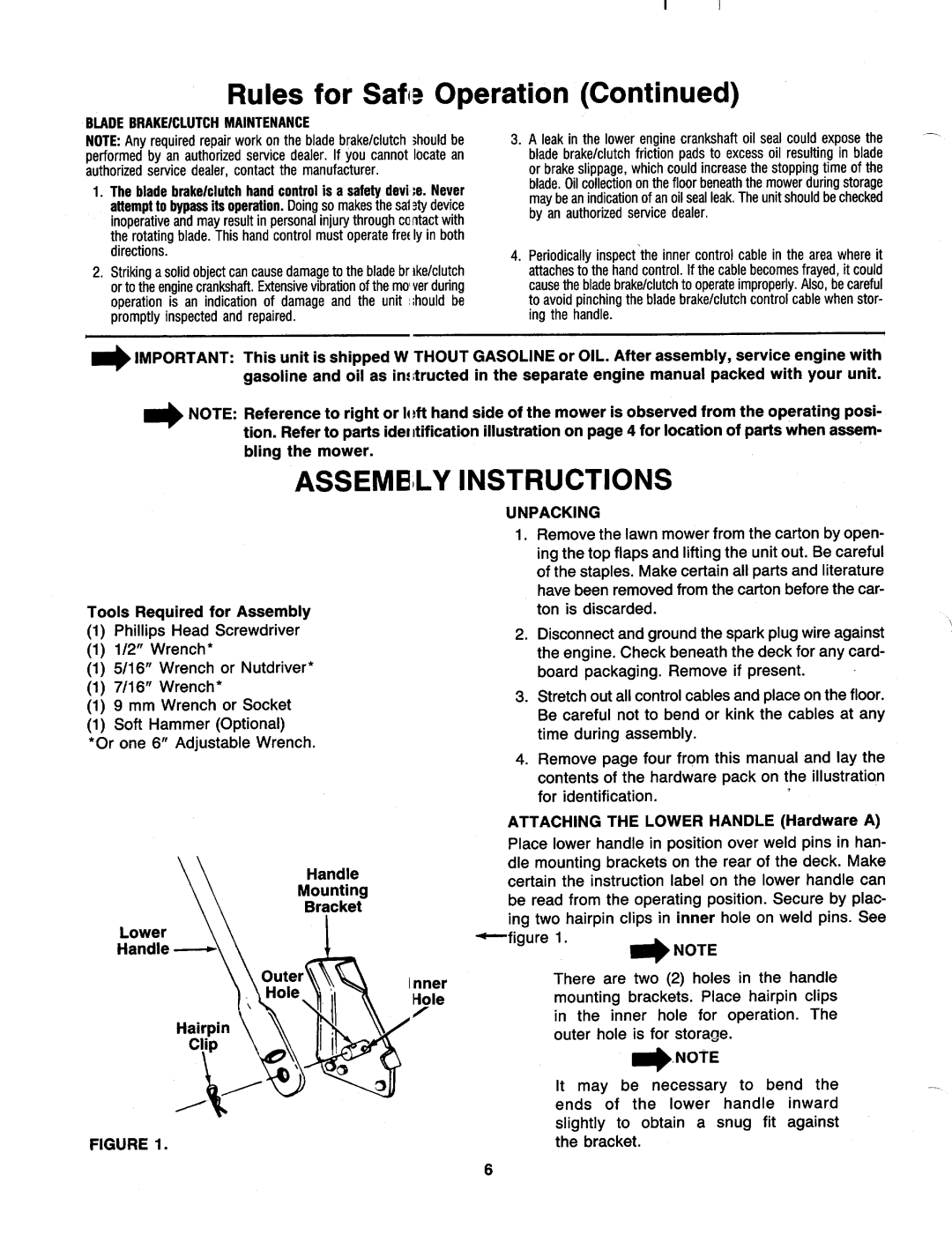 MTD 127-365-000 manual 