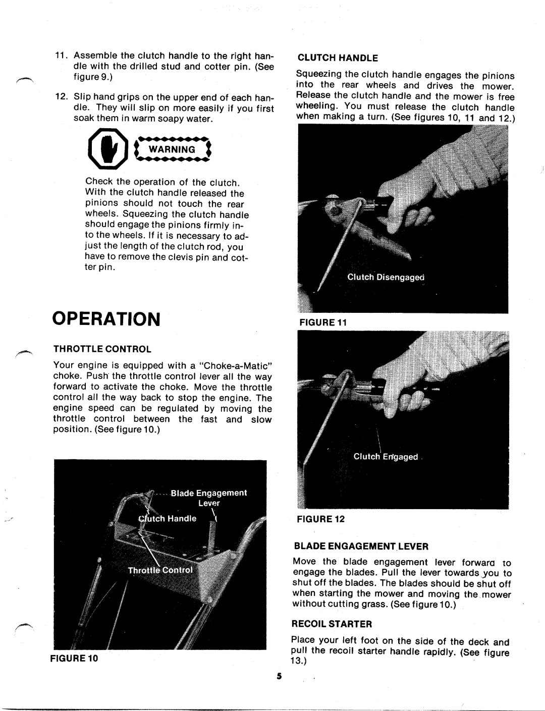 MTD 127-550-300, 127-550A manual 