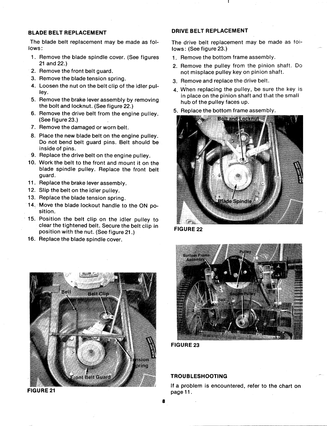 MTD 127-550A, 127-550-300 manual 