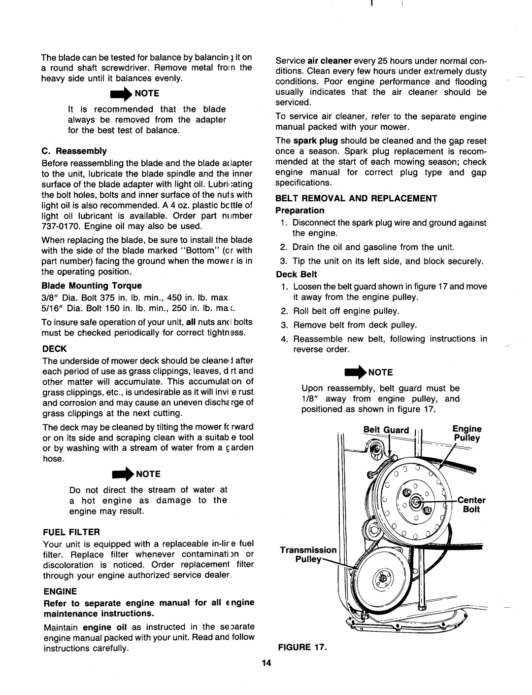 MTD 127-560-000, 12560-7 manual 