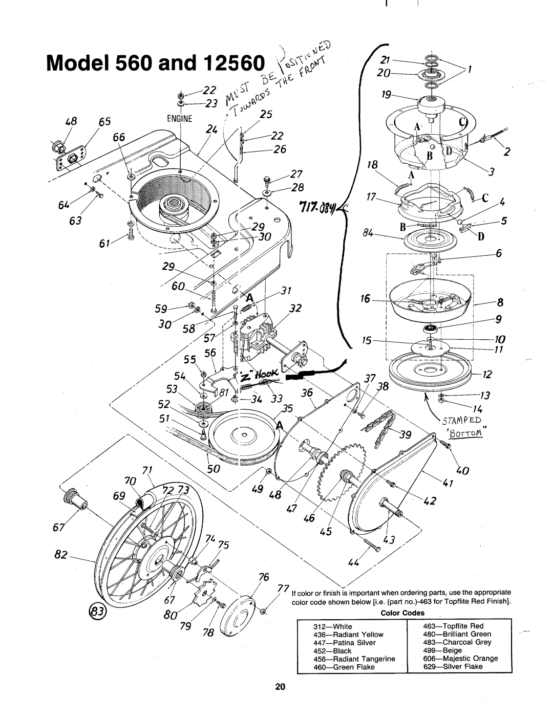 MTD 127-560-000, 12560-7 manual 