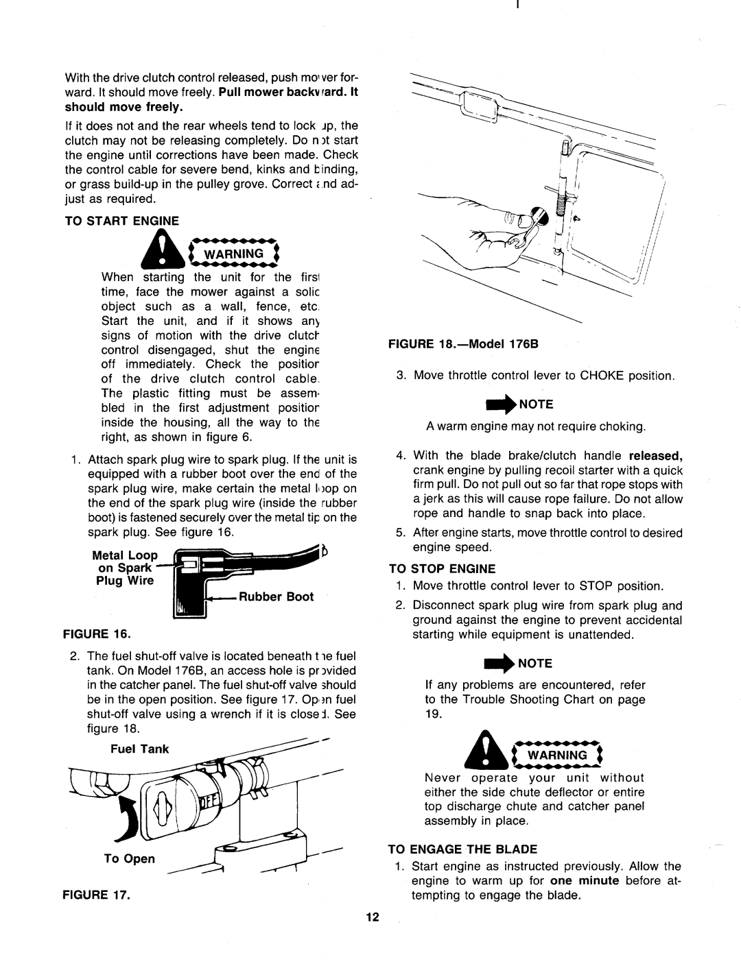 MTD 128-166B401 manual 