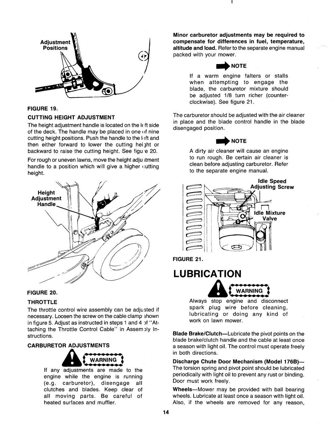 MTD 128-166B401 manual 